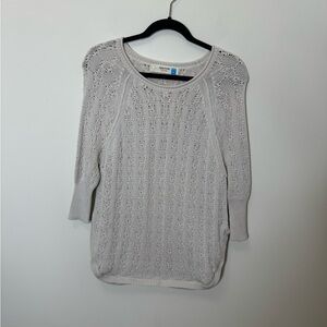 Anthropologie Sparrow Collected Cotton Pullover Size M